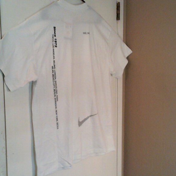 NEW NIKE SPORTWEAR "Trademark Max90 Tee" MEN'S OFF-WHITE T-SHIRT L HQ9262-100 - Picture 11 of 12